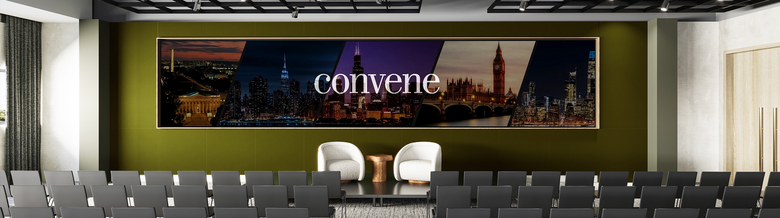 The upgraded Forum at Convene 237 Park