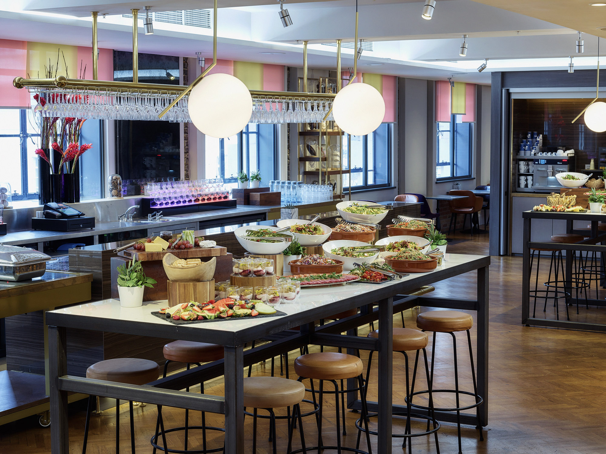 etc.venues buffet set-up