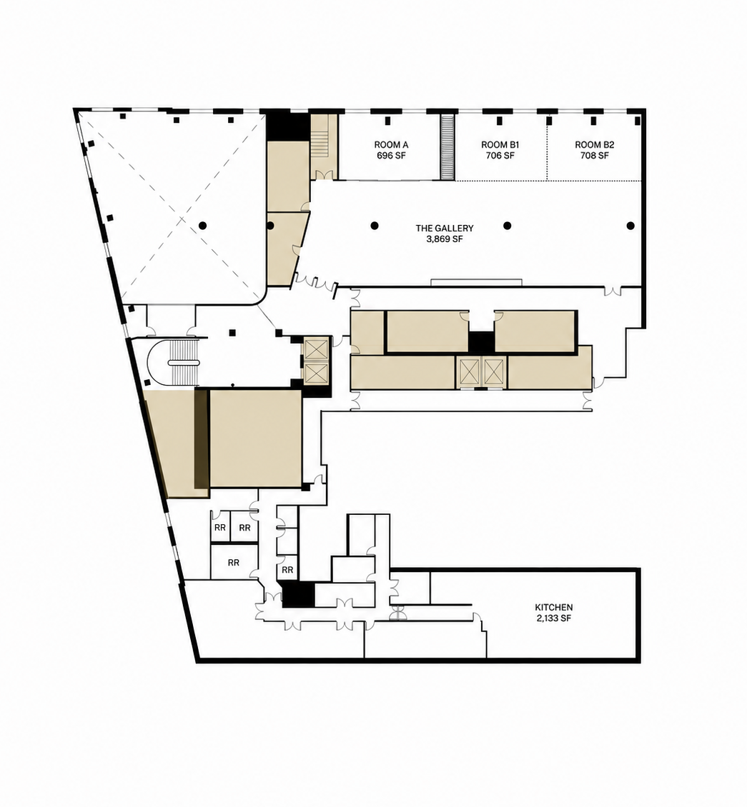 The Mallory | Floor Plan level 3