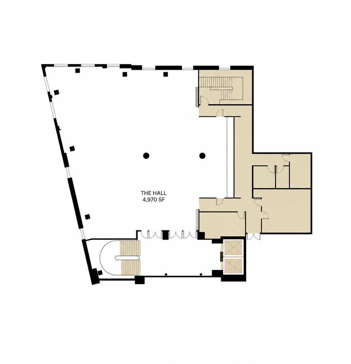 The Mallory | Floor plan level 2
