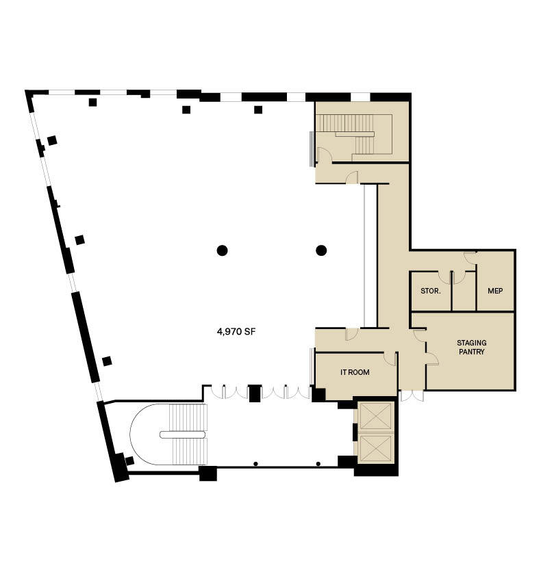 Level 2 Floor Plans for The Mallory in NYC
