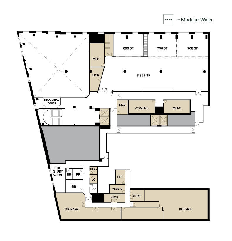 Level 3 Floor Plans for The Mallory in NYC