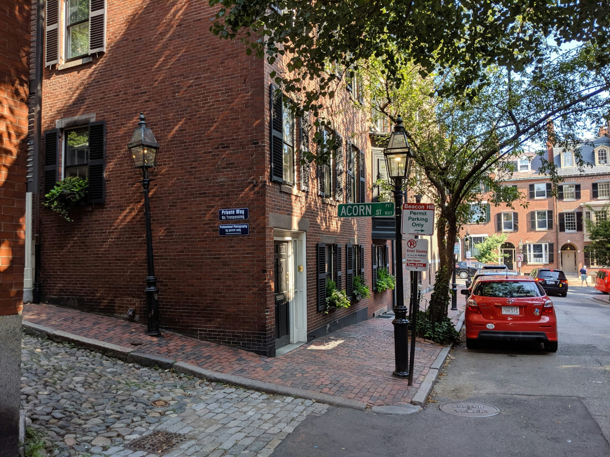 Newbury Street corner